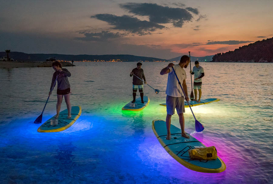 Travesías de Paddle Surf por la noche